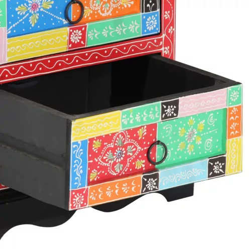  Éjjeli asztal Többszínű 40x35x45 cm Műanyag fa