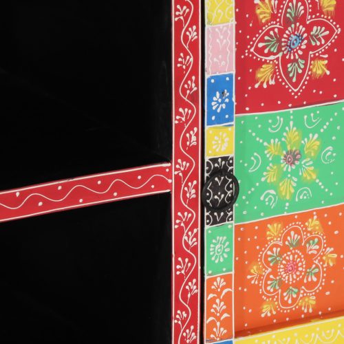  TV Szekrény Színes 100x35x50 cm Masszív Mangófa