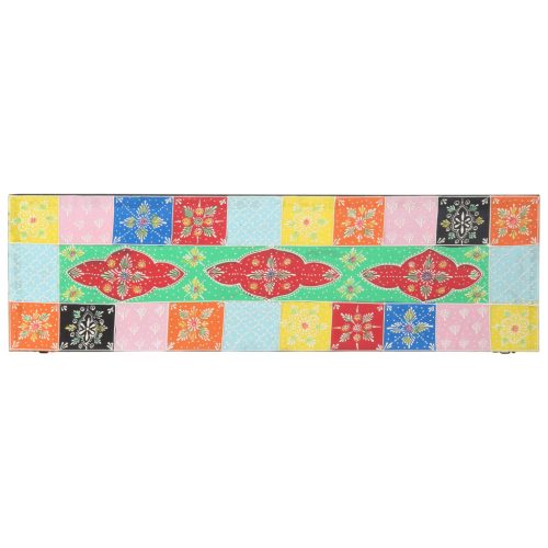  Fali TV Szekrény Többszínű 100x30x22cm Műszaki Fa