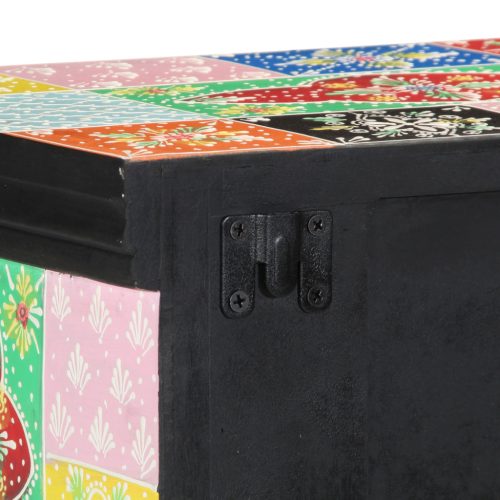  Fali TV Szekrény Többszínű 100x30x22cm Műszaki Fa