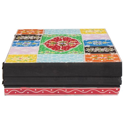  Fali Polcok 2 db 40x20x6 cm Tömbfa Mangó