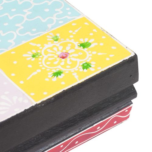  Fali Polcok 2 db 40x20x6 cm Tömbfa Mangó