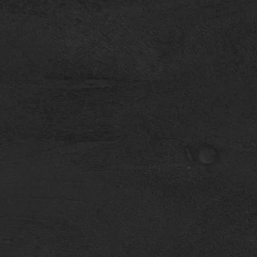  fekete tömör mangófa éjjeliszekrény 40 x 33 x 46 cm