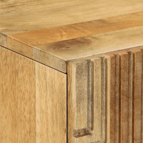  barna tömör mangófa magasszekrény 60 x 33 x 100 cm