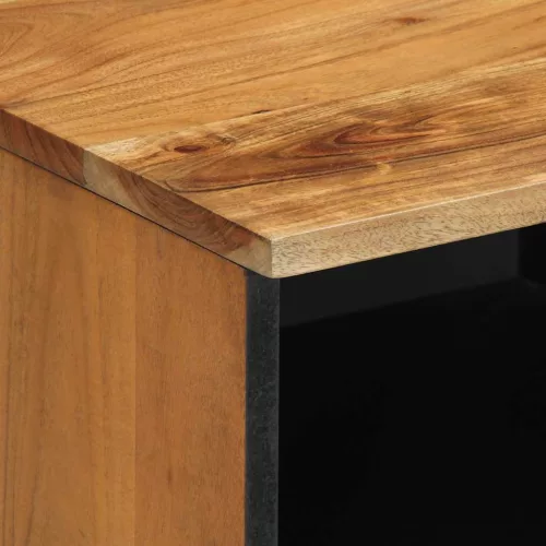  tömör akácfa TV-szekrény 70 x 33 x 46 cm