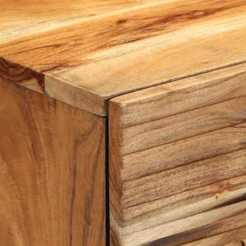  Éjjeliszekrény fiókkal Barna 50 x 33 x 62 cm Tömör akácfa