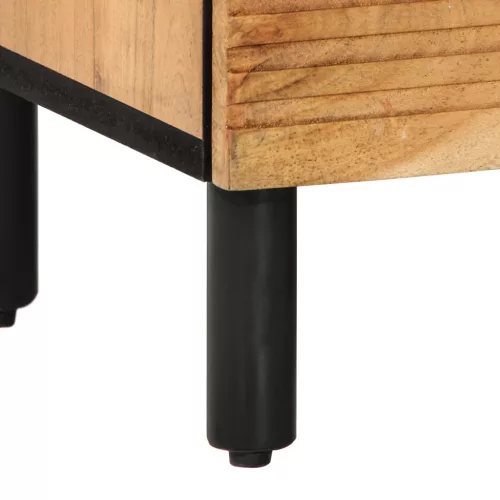  Éjjeli Asztal 50x33x60 cm Tömör Akácfából