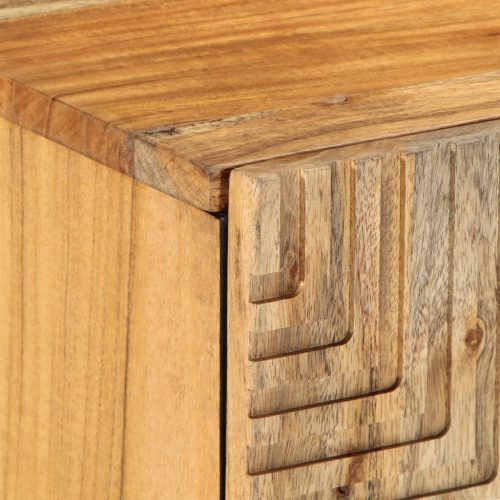  TV Szekrény 105x33,5x46 cm Tömör Akác