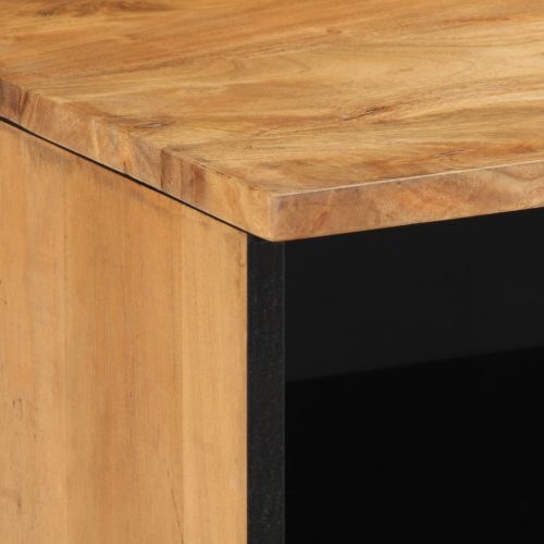  TV állvány 100x33,5x46 cm Tömör akácfából