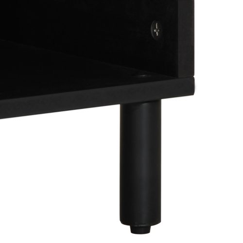  TV állvány 100x33,5x46 cm Tömör akácfából