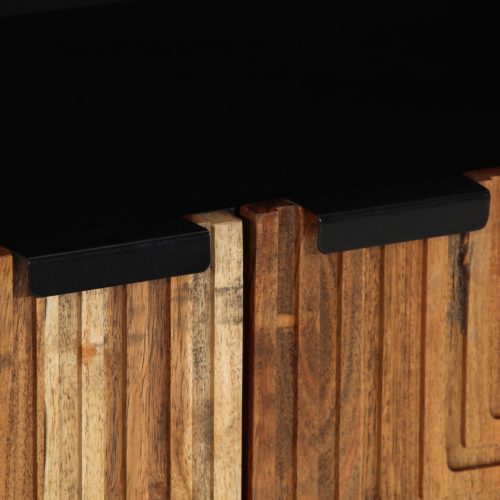  Oldalszekrény 60x33x75 cm Tömör akácfából