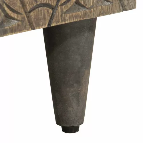  tömör mangófa fürdőszobai mosdószekrény 62 x 33 x 58 cm