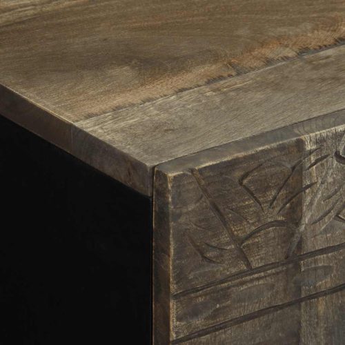  tömör mangófa fürdőszobaszekrény 38 x 33 x 58 cm