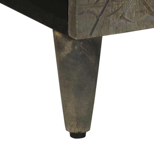  tömör mangófa fürdőszobaszekrény 38 x 33 x 58 cm