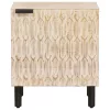  Éjjeliszekrény 2 pcs Fehér 40 x 33,5 x 46 cm Tömör Mangófát