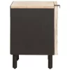  Éjjeliszekrény 2 pcs Fehér 40 x 33,5 x 46 cm Tömör Mangófát