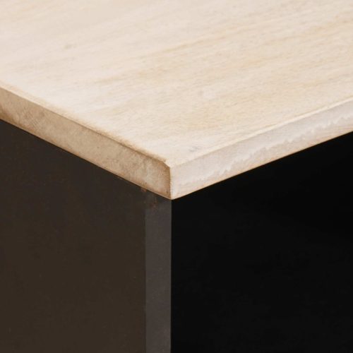  TV szekrény fiókkal Fehér mosott felület 80 x 33,5 x 46 cm