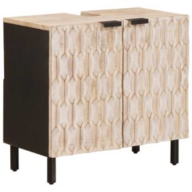  Fürdőszobai mosdószekrény Egyszínű Fehér