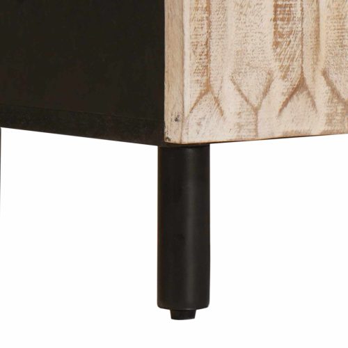  Széf Geometrikus Fehér mosott felület