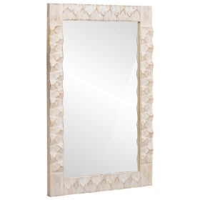  Fürdőszobai tükör Egyszínű Fehér mosott felület