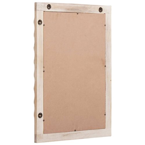  Fürdőszobai tükör Egyszínű Fehér mosott felület