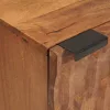  Éjjeliszekrény 2 pcs Barna 40 x 33,5 x 46 cm Tömör Mangófát