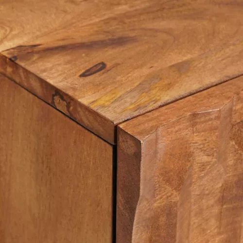  Éjjeliszekrény fiókkal Barna 40 x 33,5 x 46 cm Tömör Mangófát