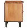  Éjjeliszekrény 2 pcs Barna 40 x 33,5 x 46 cm Tömör Mangófát