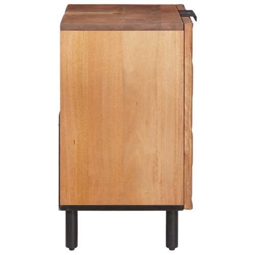  Fürdőszobai mosdószekrény Egyszínű Barna