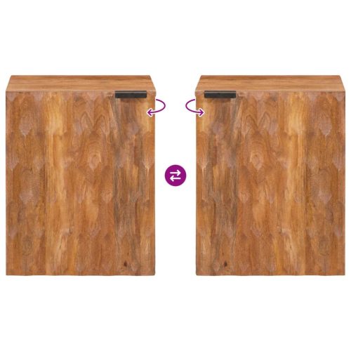  Fürdőszobai Függő Szekrény Egyszínű Barna