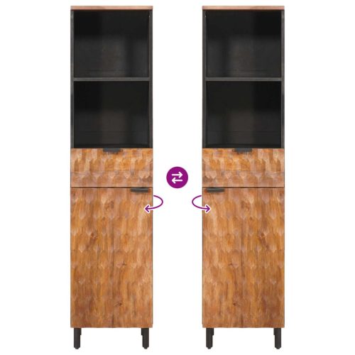  Fürdőszoba Székény Egyszínű Barna