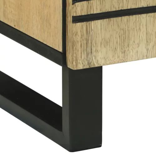  Éjjeli Szekrény 50x33x60 cm – Tömör Mangófából