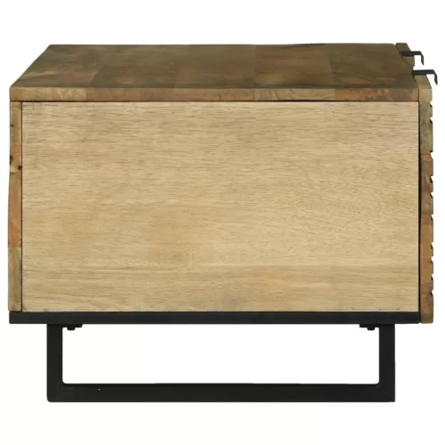  Dohányzóasztal 100x54x40 cm - Tömör mangófából