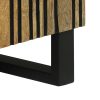  TV Szekrény - 80x31.5x46 cm Tömör Mangó és Mérnöki Fa