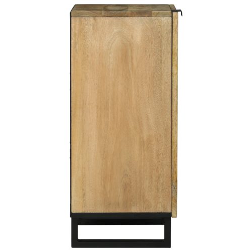  Oldalszekrény - 40 x 33,5 x 75 cm - Tömör mangófa