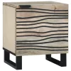  Éjjeliszekrények 2 pcs Természetes 40 x 33.5 x 46 cm