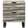  Éjjeliszekrények fiókkal 2 pcs Dió 40 x 33.5 x 46 cm