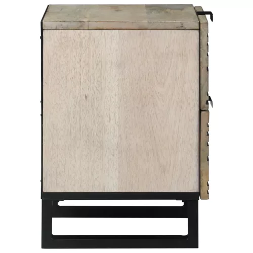  Éjjeliszekrények fiókkal 2 pcs Dió 40 x 33.5 x 46 cm