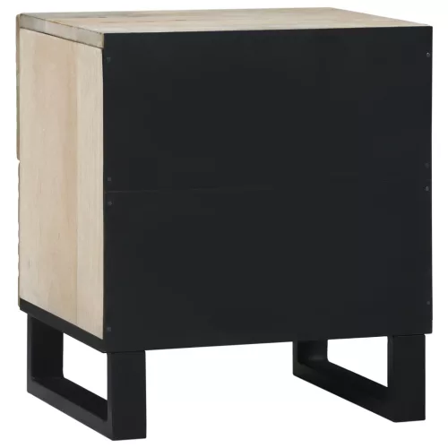  Éjjeliszekrények fiókkal 2 pcs Dió 40 x 33.5 x 46 cm