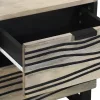  Éjjeliszekrények fiókkal 2 pcs Dió 40 x 33.5 x 46 cm