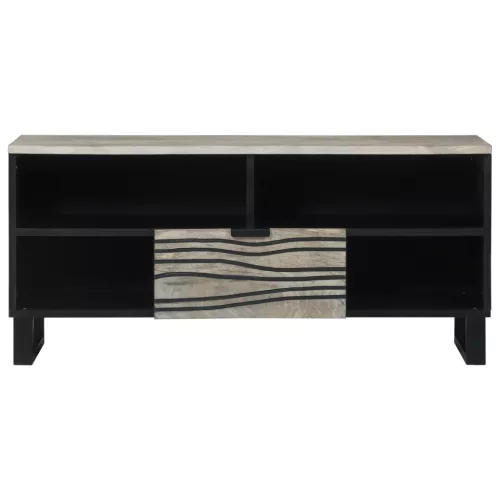  Média tárolószekrények és állványok fiókkal polcokkal tárolóval Fehér és fekete