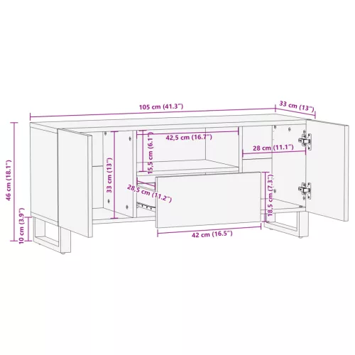  Média tárolószekrények és állványok fiókkal polcokkal tárolóval Fehér és fekete