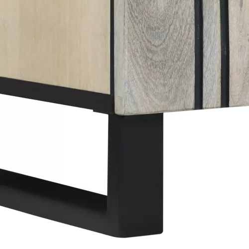  Mosdókagyló szekrény polcokkal tárolóval ajtóval Barna, Fekete 62 x 33 x 58 cm