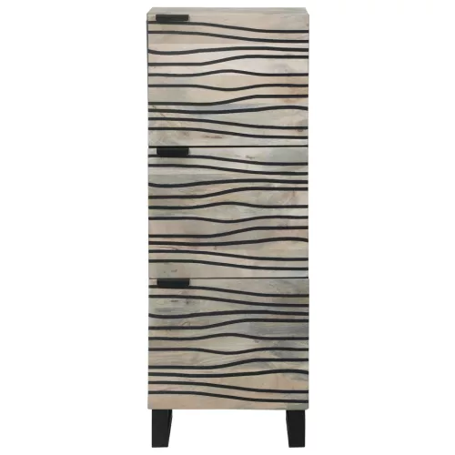  Média tárolószekrények és állványok tárolóval ajtóval Fehér és fekete