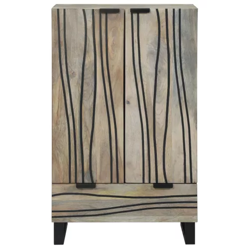  Média tárolószekrények és állványok fiókkal tárolóval ajtóval Fehér és fekete