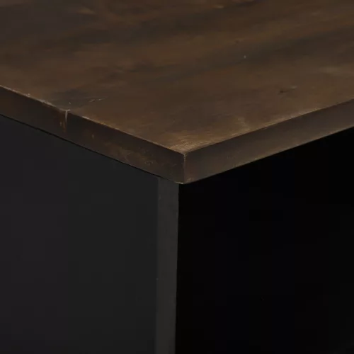  Éjjeli Szekrény, 40 x 33 x 46 cm, Tömbfa Mangó