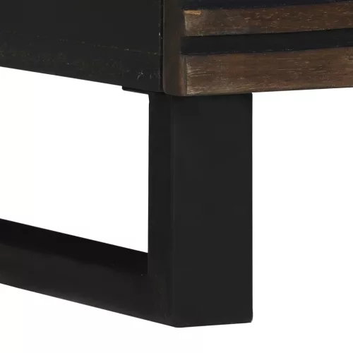  Éjjeli Szekrények 2 db 40 x 33 x 46 cm Szilárd Fa Mangó