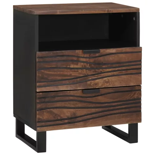  Éjjeliszekrény - 50 x 33 x 60 cm - Tömör és MDF fából készült