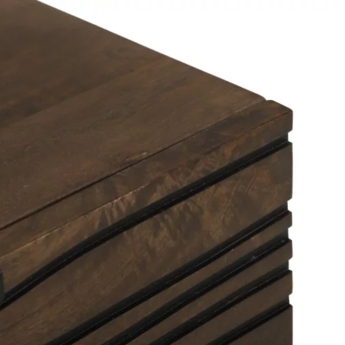  Éjjeliasztal - 50x33x60 cm, Tömör mangófából készült