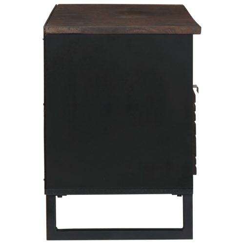  TV Szekrény - 100 x 33.5 x 46 cm, tömör mangófából készült.